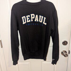 Champion DePaul College fleece lined crewneck
